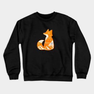 fjallraven - fox of adventure eat and sleep black Crewneck Sweatshirt